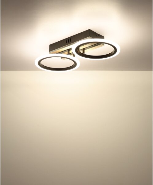 Globo 67360D2 - LED stropné svietidlo BLEVINS 15W/230V 3000/4200/6000K