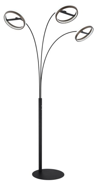 Globo 67179S1 - LED stmievateľná dotyková stojacia lampa DELLA 48W/230V 3000/4000/6000K