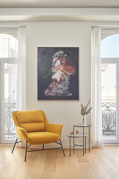 MUZZA ODKLADACÍ STOLÍK NIX ČIERNY 60 X 40
