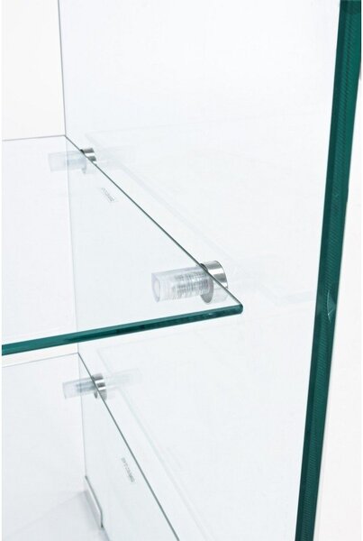 Sklenený odkladací stolík 40x50 cm Iride – Bizzotto