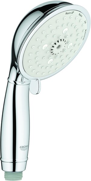 GROHE 27608001 Ručná sprcha Tempesta Rustic 100 27608_1 4 typy prúdu 9,5 l/min chróm