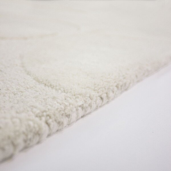 Slonovinový ručne tkaný vlnený koberec 200x290 cm Gigi – Flair Rugs