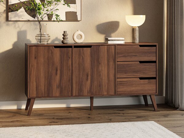 Mirjan24 Komoda Kodiz 2D3S, Farby: orech warmia 5903211480669