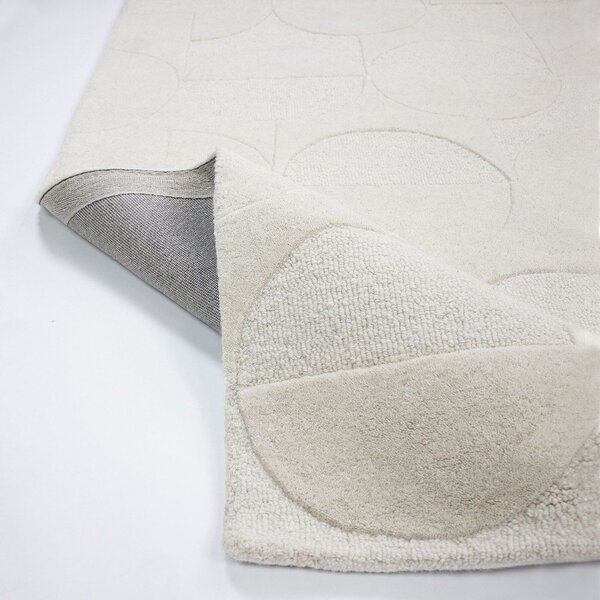 Slonovinový ručne tkaný vlnený koberec 200x290 cm Gigi – Flair Rugs