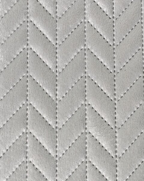 Zamatový prehoz Silky Touch 220x240cm grey