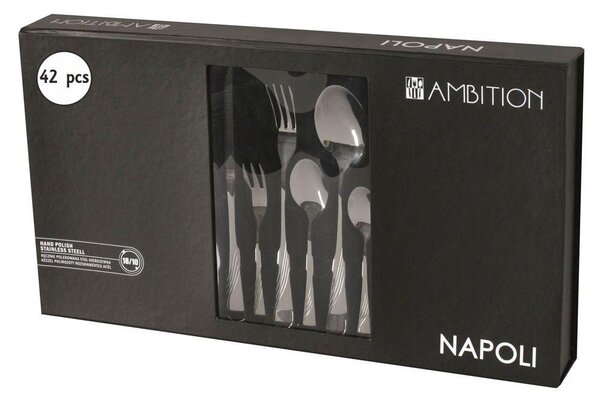 Sada príborov Napoli Gift Box 42-dielna AMBITION