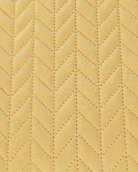 Zamatový prehoz Silky Touch 220x240cm yellow