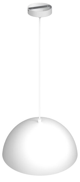 Závesné svietidlo Beta, 1x zlaté/biele kovové tienidlo, (fi 35cm), w