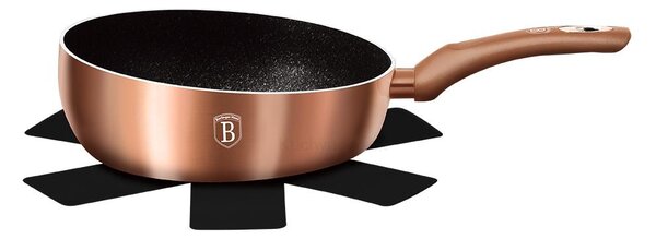 Rose gold Metallic Line hlboká panvica 26 cm
