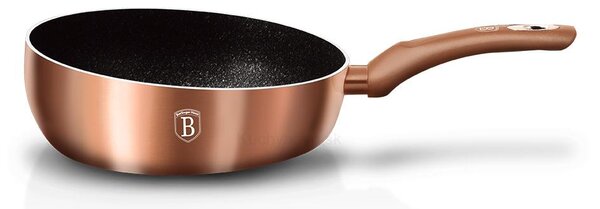 Rose gold Metallic Line hlboká panvica 26 cm