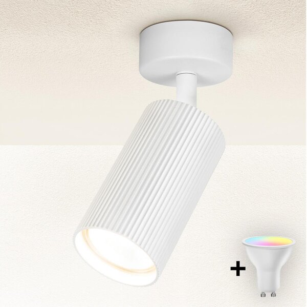 Brilagi - LED RGBW stmievateľné bodové svietidlo SELE MODERN 1xGU10/4,8W/230V biela