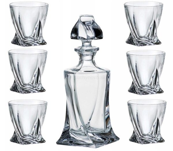 Quadro set na whisky, 7 ks