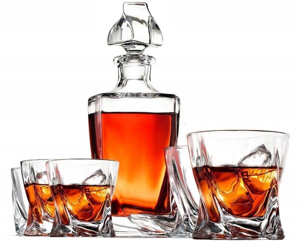Quadro set na whisky, 7 ks