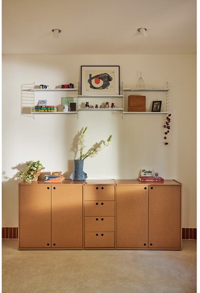 Komoda v prírodnej farbe 197x80x40 cm Wally – Teulat