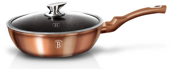 BERLINGERHAUS BH-1517 Rosegold Metallic panvica, 24 cm