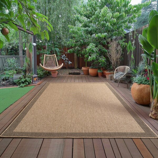Hnedý vnútorný a vonkajší koberec 80x150 cm Timber 1402 – Ayyildiz Carpets