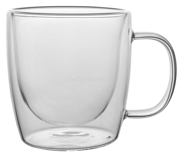 FLORINA sada pohárov s dvojitým sklom, 330 ml