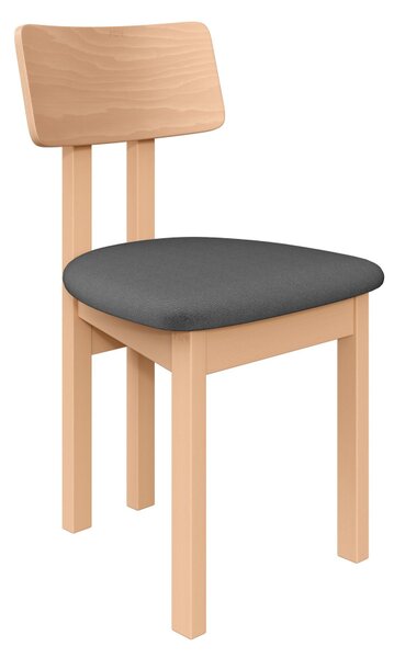 Mirjan24 Jedálenská stolička Kizeko II, Morenie: orech, Poťahové látky: Hygge D91 5903211490972