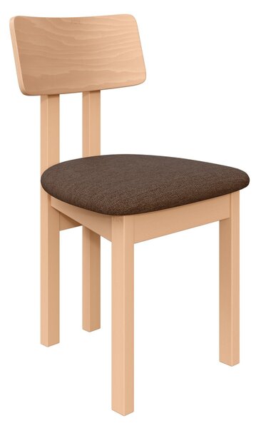 Mirjan24 Jedálenská stolička Kizeko II, Morenie: orech, Poťahové látky: Hygge D91 5903211490972