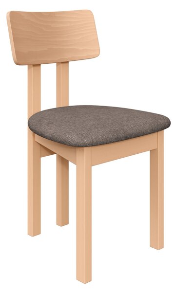 Mirjan24 Jedálenská stolička Kizeko II, Morenie: orech, Poťahové látky: Hygge D91 5903211490972