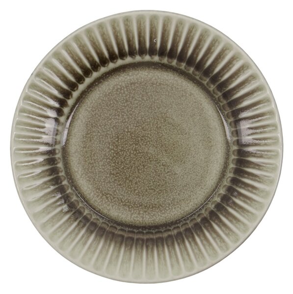 Kameninový dezertný tanier Pleat Ø 16 cm