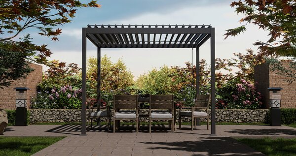 PERGOLA velikost: 360/240/300 cm Gardenson - Online Only záhrada, Online Only