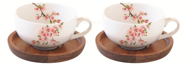 SAKURA sada šálok na espresso, 4 ks