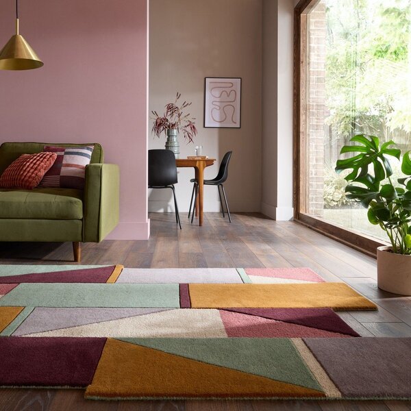 Ručne tkaný vlnený koberec 120x180 cm Shuffle Shaped – Flair Rugs