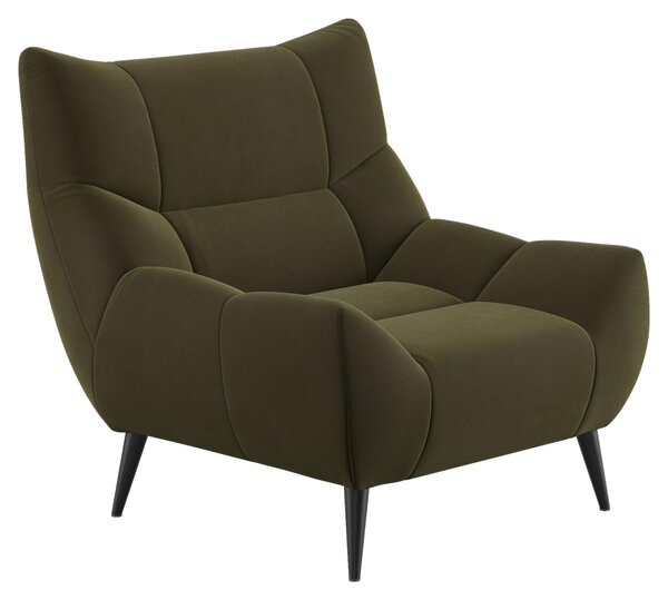 KRESLO, textil, olivovozelená Xora - Kreslá