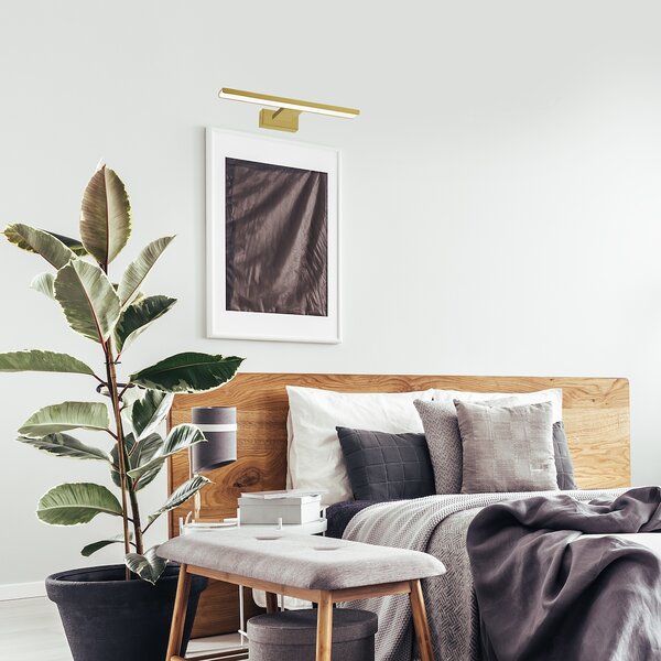 Nástenné LED svietidlo Pinto, 1x LED 7w, 3000k, (30 cm), g