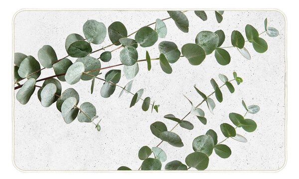 Biely/zelený koberec 45x75 cm Stevia – douceur d'intérieur