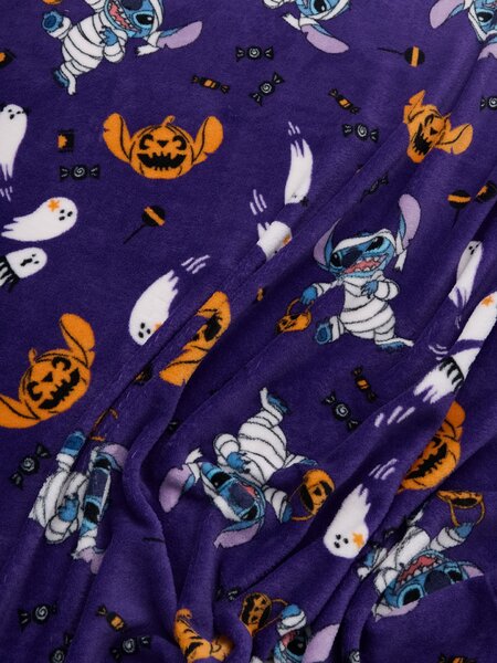 Sinsay - Prehoz s motívom Halloween Stitch - fialová
