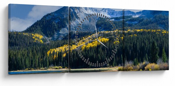 Obraz - Lost Lake, Oregon (s hodinami) (90x30 cm)