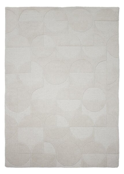 Slonovinový ručne tkaný vlnený koberec 200x290 cm Gigi – Flair Rugs