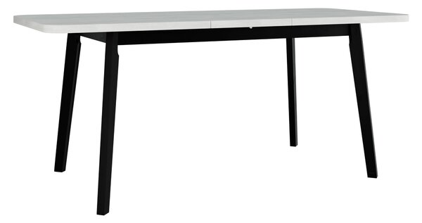 Rozkladací stôl do jedálne 140x80 cm AMES 6 - dub artisan / čierny