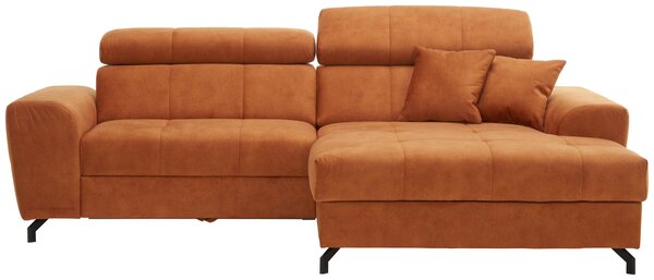 ROHOVÁ SEDAČKA, textil, oranžová Carryhome - Sedačky