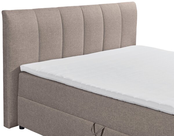 BOXSPRINGOVÁ POSTEĽ, 180/200 cm, bahenná hnedá MID.YOU - Postele, Online Only