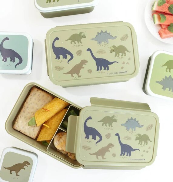 A Little Lovely Company Desiatový box - Dinosaury