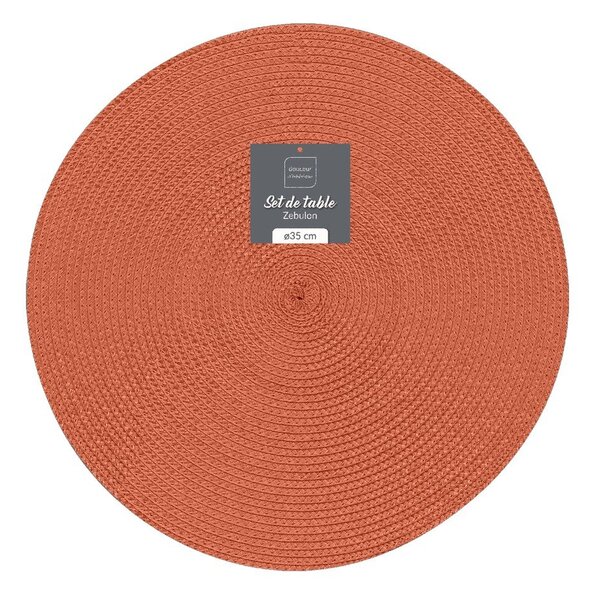 Plastové prestieranie ø 35 cm Zebulon – douceur d'intérieur