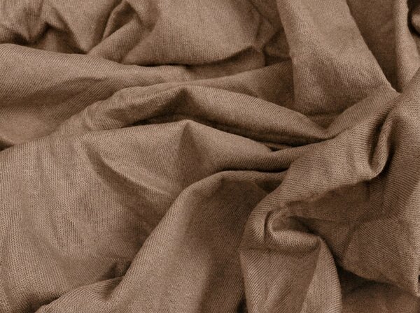 Jersey plachta EXCLUSIVE hnedé 160 x 200 cm