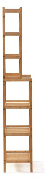 Bambusový kúpeľňový regál v prírodnej farbe 40x154 cm Skaren – Essentials