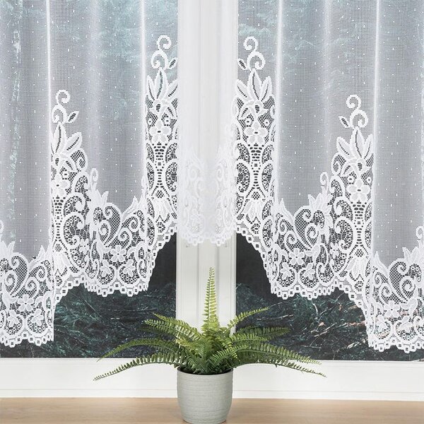 Žakárová záclona BERENIKA okno 330 x 140 cm