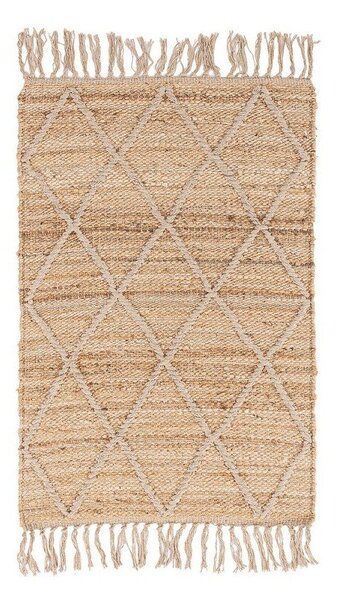 Ručne tkaný jutový koberec v prírodnej farbe 60x90 cm Shaila – Yes Everyday