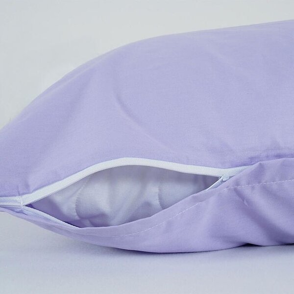 Obliečka na anatomický vankúš levanduľová 45 x 75 cm