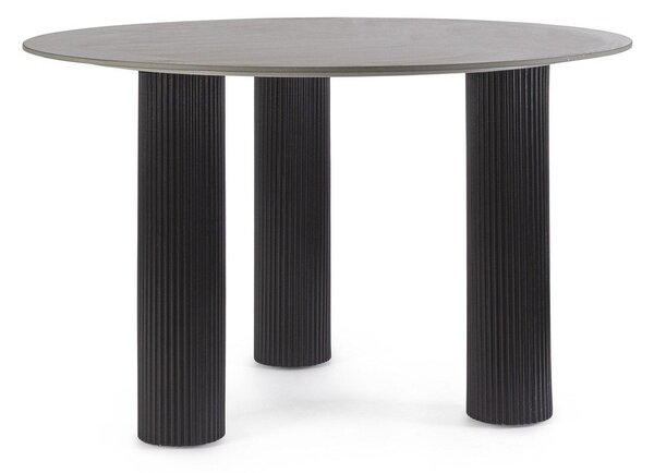 Okrúhly jedálenský stôl s doskou v dekore mramoru ø 120 cm Bamira – Yes Everyday