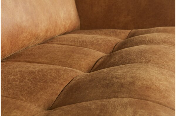MUZZA Trojmiestna pohovka rodeo classic 275 cm cognac
