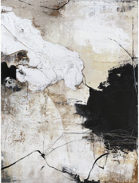 Tlačený/s ručne maľovanými prvkami obraz na plátne 90x118 cm Reform 1 – Malerifabrikken