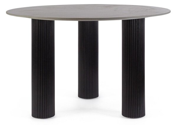 Okrúhly jedálenský stôl s doskou v dekore mramoru ø 120 cm Bamira – Yes Everyday