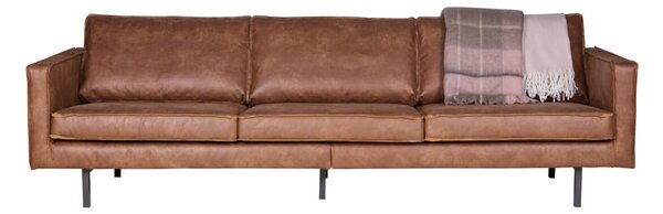MUZZA Trojmiestna pohovka rodeo 277 cm cognac