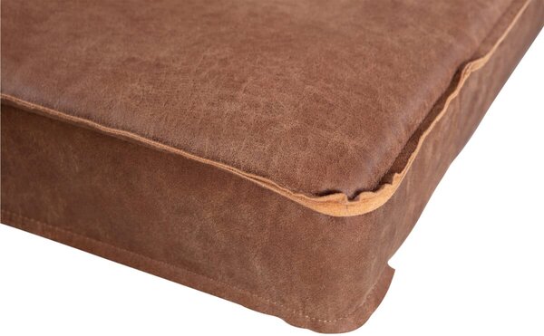 MUZZA Trojmiestna pohovka rodeo 277 cm cognac